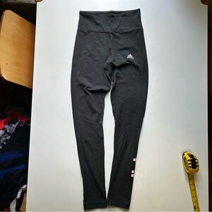 ADIDAS WOMENS HIGH WAIST WORKOUT PANTS SIZE XS